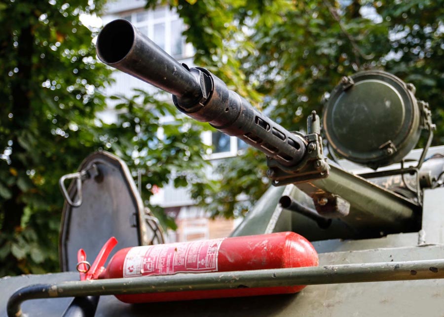 14.5 mm HEAVY MACHINE GUN DHMG-145 - Installation