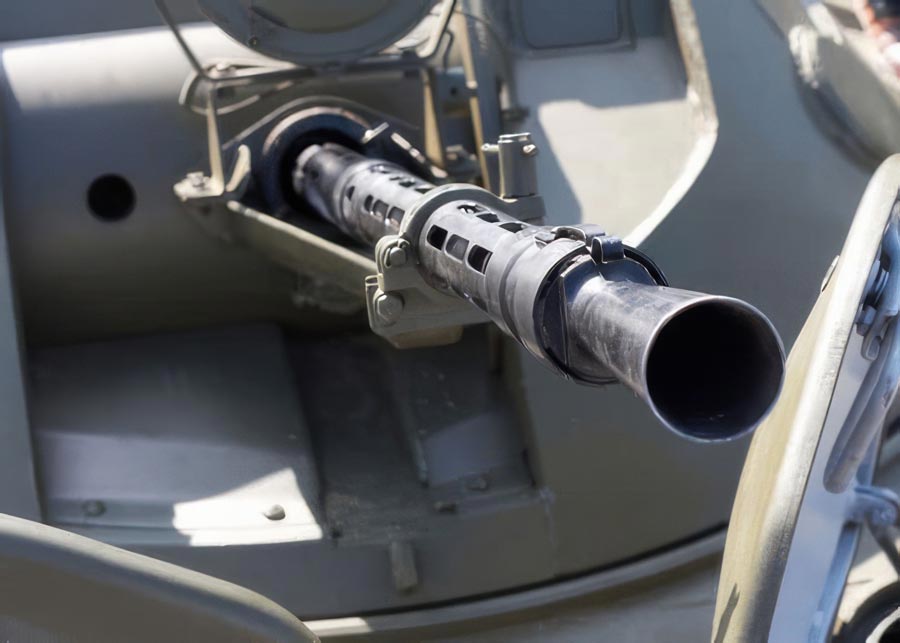 14.5 mm HEAVY MACHINE GUN DHMG-145 - Installation